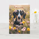 Recherche de chiot teckel vœux cartes Fleurs