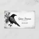Zoek naar raven visitekaartjes Vogel