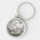 Recherche de pièce de monnaie porteclés Buffle