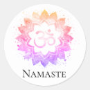 Recherche de lotus mandala autocollants Namaste