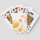 Zoek naar watercolor speelkaarten Botanical
