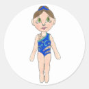 Recherche de nageur autocollants Sports