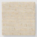 Recherche de hiéroglyphe dessous de verres Antique