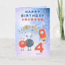 Recherche de fusées vœux cartes Boy