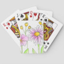Recherche de fleurs jaunes jeux de cartes Unique