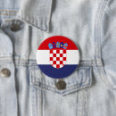 Recherche de drapeau croate badges Zagreb