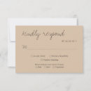 Recherche de simplicité élégante invitations Crème