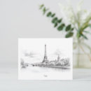 Recherche de romantique vintage cartes postales Eiffel