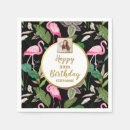 Recherche de luau serviettes Flamant rose