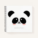 Recherche de pandas mignons carnets Monogramme