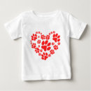 Recherche de patte de chien bébé tshirts Chat