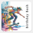 Recherche de streetwear autocollants Skateur