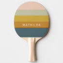 Recherche de couleurs raquettes ping pong Rétro