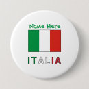 Recherche de drapeau italien badges Italia