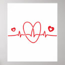 Zoek naar hartslag posters Modern