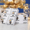 Recherche de toucan papier cadeau Coloré
