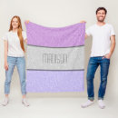 Zoek naar het bling dekens Glitter
