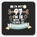 Zoek naar ervaring stickers Verjaardag