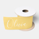Recherche de jaune citron rubans Élégant