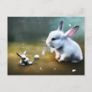 Recherche de lapin magique cartes postales Drôle