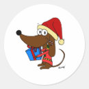 Recherche de chapeau de père noël autocollants Dog