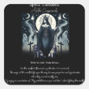 Zoek naar spreuken stickers Wicca