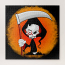 Recherche de faucheuse puzzles Éffrayant