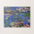 Zoek naar monet waterlelies puzzels Natuur