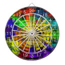 Recherche de jaune couleur de jeux de fléchettes Vert