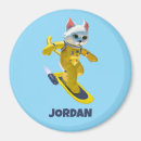 Recherche de skater magnete Illustration