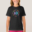Zoek naar tiende verjaardag tshirts Kleurrijk