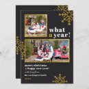 Recherche de noir et or noël invitations Family