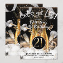 Recherche de bouteille de champagne invitations Paillettes