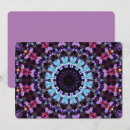 Recherche de motif psychédélique invitations Mandala