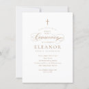 Recherche de 11x16 petite communion invitations Moderne
