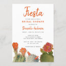 Recherche de floral fiesta bridal shower invitations Script