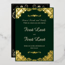 Recherche de pourcentage invitations Vert