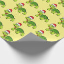 Recherche de tortue de père noël papier cadeau Drôle