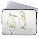 Zoek naar vogels laptop sleeves Illustratie