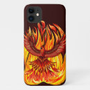 Recherche de oiseau de phoenix iphone coques Flammes