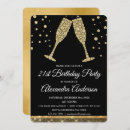 Recherche de champagne 21ans anniversaire invitations Parti