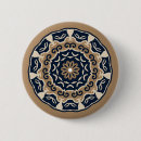 Recherche de mandala coloré badges Conception