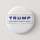 Recherche de campagne de donald trump badges Atout
