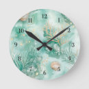 Recherche de corail horloges Aquarelle