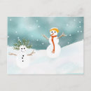 Zoek naar ouderwetse briefkaarten Winter