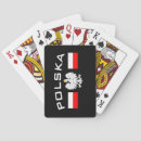 Recherche de drapeau polonais jeux de cartes Polska