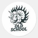 Recherche de dinosaure drôle autocollants Vintage