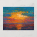Recherche de abstrait contemporain cartes postales Coucher de soleil