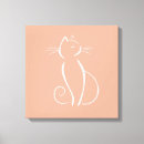 Recherche de chats impressions sur toile Moderne