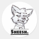 Zoek naar cartoon schapen stickers Schaap